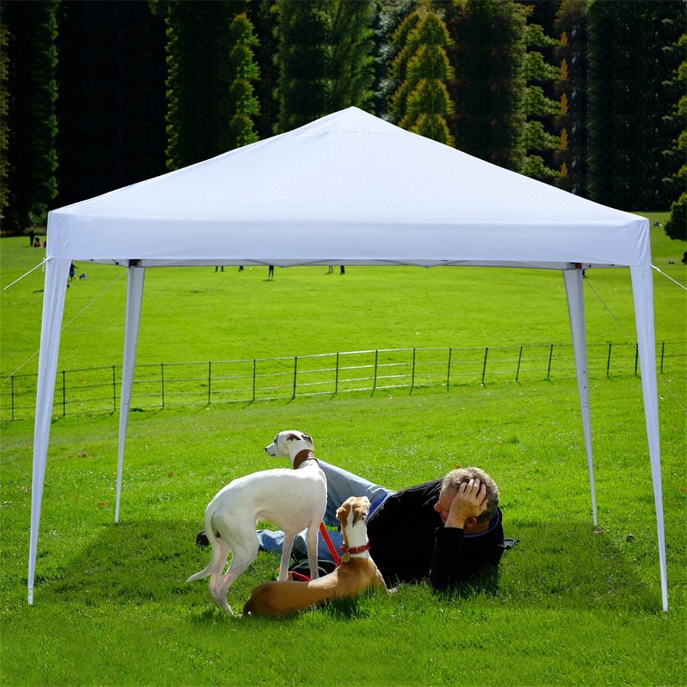Cheap Goat Tents Portable Outdoor Folding Tent Waterproof Right angle Sun Shelter With Two Doors Two Windows 3 X 3meter   